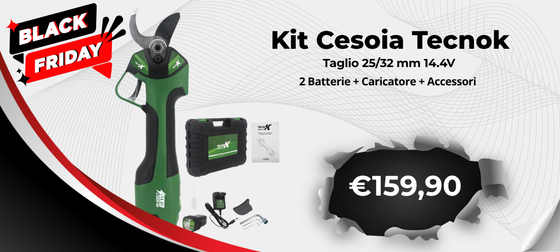 Forbice Potatura a Batteria TecnoK 202758